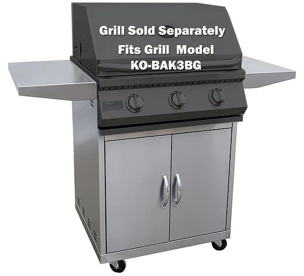 KOKOMO 3 BURNER GRILL CART