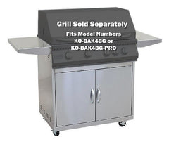 KOKOMO 5 BURNER GRILL CART