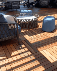 BRAZILIAN LUMBER DECK TILES